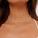 Rosie Green Aventurine Beaded Choker Necklace