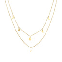 Melody Boho Layered Necklace, view 7