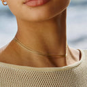 Aisling Four Layer Shimmer Choker Necklace