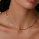 Aisling Four Layer Shimmer Choker Necklace, view 3