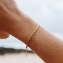 Jacqueline Twisted Rope Chain Bracelet, view 2