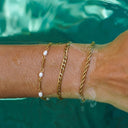 Jacqueline Twisted Rope Chain Bracelet, view 3