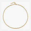 Aster Dainty Rope Chain Necklace, view 9