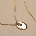 Octavia Bold Statement Pendant Necklace, view 7
