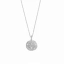 Phoebe Sand Dollar Pendant Necklace, view 12