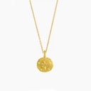 Phoebe Sand Dollar Pendant Necklace, view 11