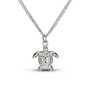 Meadow Sea Turtle Pendant Necklace, view 5
