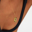 Marigold Gold Seaside Pendant Necklace