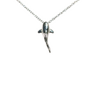 Maisie Shark Pendant Necklace, view 6