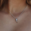 Maisie Shark Pendant Necklace, view 5