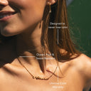 Allegra Personalised Name Necklace, view 3