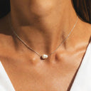 Tamsin Baroque Freshwater Pearl Choker Necklace, view 5