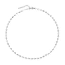 Candice Gold Reflective Pendant Choker Necklace, view 12