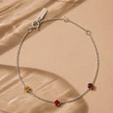 Ivana Birthstone Charm Chain Bracelet, view 15