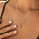 Chiara Birthstone Pendant Necklace, view 18