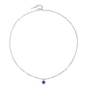 Chiara Birthstone Pendant Necklace, view 44