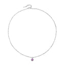 Chiara Birthstone Pendant Necklace, view 34