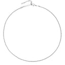 Aster Dainty Rope Chain Necklace, view 16
