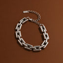Gabrielle Chunky Link Chain Bracelet, view 7