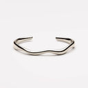 Edwina Wavy Open Cuff Bracelet, view 15