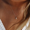 Tessa Personalised Initial Letter Necklace, view 5