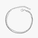 Blanche Layered Pebble and Beaded Chain Bracelet, view 8