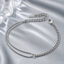 Annette Minimal Stacking Chain Bracelet, view 7