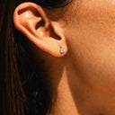 Sidonie Zircon Stud Earrings, view 11
