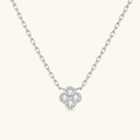 Ilse Gold Clover Necklace, view 2