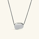 Beatrix Gold Pebble Pendant Necklace, view 7