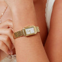 Freya Gold Mother-of-Pearl Dial Watch for Women, view 2