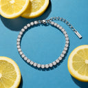 Fenna Bold Zircon Tennis Bracelet, view 11