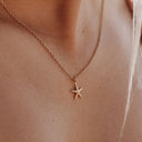 Margaux Starfish Pendant Necklace, view 3