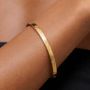Kassia Starburst Zircon Cuff Bracelet