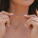 Allegra Personalised Name Necklace, view 4