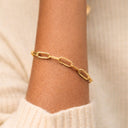 Viviana Chunky Paperclip Chain Bracelet