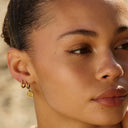Laetitia Beaded Hoop Earrings, view 6