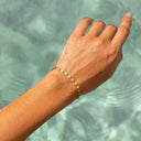 Emeline Square Link Tile Bracelet