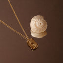 Marigold Gold Seaside Pendant Necklace, view 3