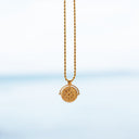 Christa Sun Pendant Rope Chain Necklace, view 16