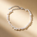 Carlotta Freshwater Pearl Chain Bracelet, view 9