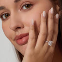 Isla Gold Radiant Solitaire Ring, view 7