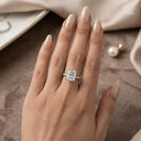 Isla Gold Radiant Solitaire Ring, view 6