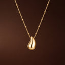 Adela Gold Drop Pendant Necklace, view 13
