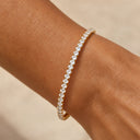 Gianna Zircon Stretch Tennis Bracelet