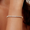 Fenna Bold Zircon Tennis Bracelet, view 3