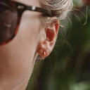 Rilla Tiny Huggie Hoop Earrings, view 11