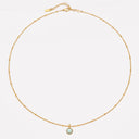 Xanthe Petite Mint Opal Pendant Necklace, view 5