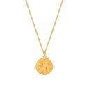Nadia Saint Christopher Medallion Necklace with Pearl, view 2