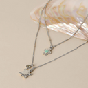 Ariadne Opal Turtle Pendant Necklace, view 9